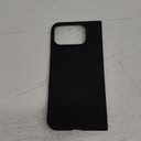 Thin Lightweight 600D Aramid Carbon Fiber Back Cover Case for Google Pixel 9 Pro Fold Black (For Pixel 9 Pro Fold)