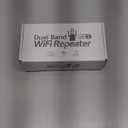 WiFi Extender with Ethernet Port, 1200Mbps Dual Band (5GHz/2.4GHz) WiFi Booster.Covers Up to 12880 Sq.ft,Supports 105 Devices, Easy Setup Signal Booster, EasyMesh Compatible, Four Directional Antennas