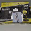 Cordless Caulking Gun Compatible for DeWalt 20V Max Battery, 10 Oz/300ml Electric Silicone Gun,with LED Light,4 Adjustable Speed for Filling, Sealing, RepairNo Battery