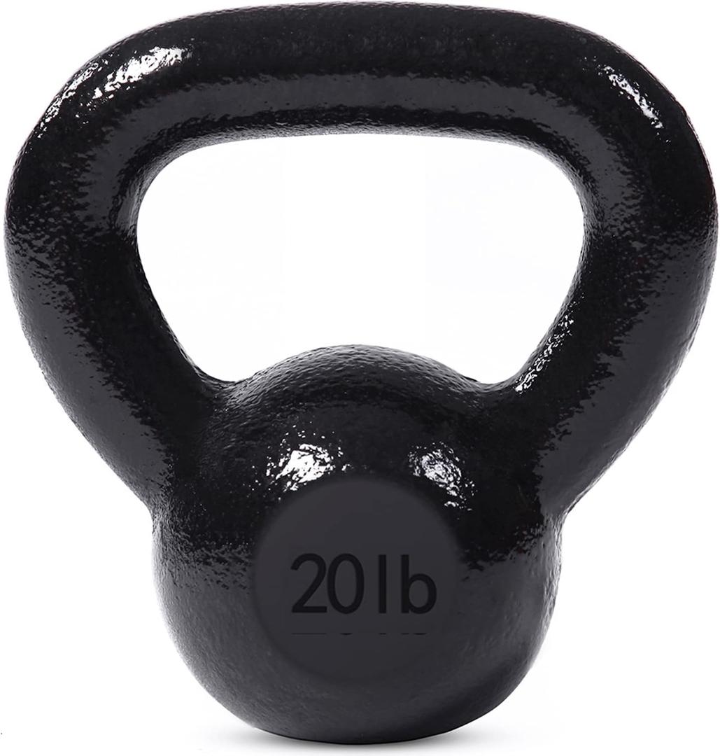 JFIT Kettlebell Weights Cast Iron (20.0 Pounds)