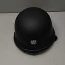 Motorcycle Helmet, Aircraft Style, Black