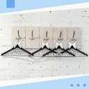 Bucherry First White Coat Hanger Dental Gift Hanger with Bow 1st White Coat Ceremony Dental Dentist Assistant Hygienist Graduation Gifts New Nurse Doctor Pharmacist Phd for College Med Graduation