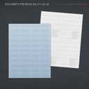 DocuGard Medical Security Papers, 24 lb Bond Weight, 8.5 x 11, Blue, 500/Ream
