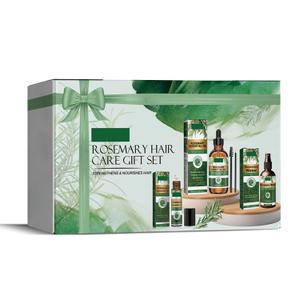 Rosemary Hair Care Gift Set Growth Oil Kit with Spray & RollerHair Repair for Strengthen & Nourish - Natural Treatment with Jojoba Oil for Damaged Hair Care Suitable for Women and Me3.38 Fl Oz