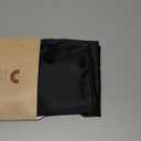 Bedsure Satin Pillowcase for Hair and Skin Queen - Black Silky Pillowcase 2 Pack with Envelope Closure, Similar to Silk Pillow Cases, Gifts for Women Men, 20x30 Inches, 2pcs