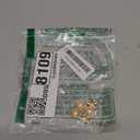 Yean Star Hair Clips Gold Braided Hair Stars Clip Hair Accessories for Women Pack of 5 (Gold)