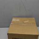 Rubtlamp 100 Pcs Gold Thanksgiving Plastic Plates - 10 inch Clear Gold Dinner Plates - Hammer Pattern Design - Fancy Disposable Plate - Heavy Duty Party Friendsgiving Plate Ideal for Thanksgiving