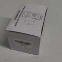 Anti Theft Ring Doorbell Mount: Metal Ring Apartment Door Mount Blink Doorbell Camera Holder No Drill - Renter Friendly Ring Doorbell Mount No Damage (Frosted Bistre)