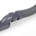 Flexible Freestanding Tub Drain Kit, Low Profile Flat P Trap for 1 1/2" Bathtub & Shower Drain Pipe, Easy Install, Fits Freestanding Bath Tubs, PVC Drain Hose Included