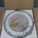 Modern White Pendant Light, Nordic Wooden Dome Minimalist Style Light fixtures Ceiling Hanging,Mini Chandelier for Dining Room, Kitchen Island, Bedroom, Hallway