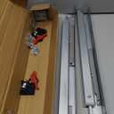 Undermount Drawer Slides 21 Inch 1 Pair, Soft Close Full Extension Drawer Slides Bottom Mount with Rear Mounting Bracket and Locking Devices, Hidden Under Mount Tracks 100lb Load Capacity