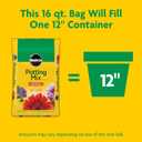 Miracle-Gro Potting Mix - For Container Plants, Flowers, Vegetables, Shrubs, Annuals, Perennials, Potting Soil Mix, Feeds up to 6 Months, 16 qt. (2-Pack)