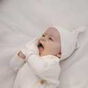 PurComfy SuperSoft Baby Mittens, Bamboo Viscose Infant Newborn Mittens for Girls Boys No Scratch Gloves 6 Pack (Rainbow Gem Blues)