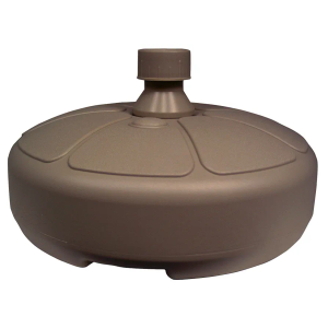 Adams Manufacturing 8129-60-3750 Umbrella Base, 15 Inch, Earth Brown