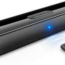 Sound Bar, Soundbar for Smart TV,16 Inch Bluetooth TV Speakers with HDMI ARC/Optical/AUX/USB Inputs Surround Sound System for TV/PC/Gaming/Projectors Home Audio Sound Bars with Remote Control