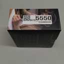 COOSII H300 Wireless Headphones Bluetooth with Microphone, Over Ear Headsets with USB Dongle & Mute, Environmental Noise Cancelling Retractable Mic for Work Office Meeting Laptop Computer (Black)