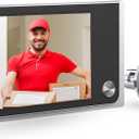 Peephole Camera for Apartment Door 3.5 inch LCD HD Screen 120 Degree Wide Angle Visual Doorbell Digital Door Viewer Super Long Standby Time
