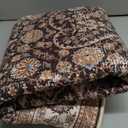 Office Chair Mat for Hardwood Floor, 60"x45" Easy Glide Computer Desk Mat Protector for Rolling Chair Under Desk Rug Nonslip Backing, Machine Wash, (Modern)