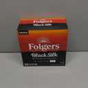 Folgers Black Silk Dark Roast Ground Coffee, 32 Keurig K-Cup Pods
