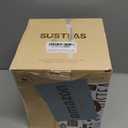 SUSTEAS Electric Kettle - 57oz Hot Tea Kettle Water Boiler with Thermometer, 1500W Fast Heating Stainless Steel Tea Pot, Cordless with LED Indicator, Auto Shut-Off & Boil Dry Protection, Beige