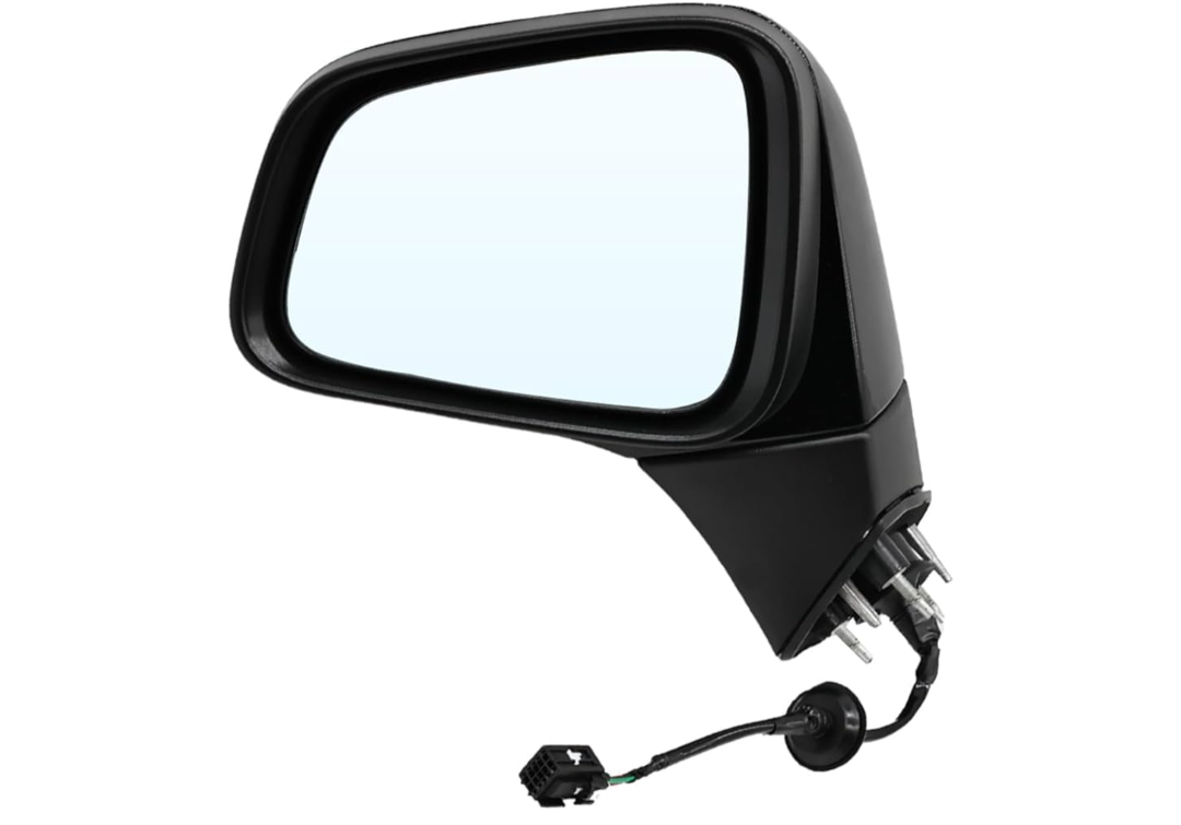 Gloss Black Driver Side Mirror 3 Pins Compatible with 2017-2022 Trax w/Manual Folding and Power Glass GM1320578 (Left)