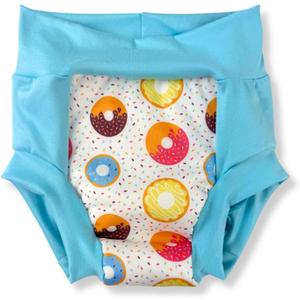 Reusable Organic Cloth Training Pants Heavy Overnight Absorbency Waterproof (18-24 Month, Sprinkles)