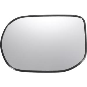 X AUTOHAUX Car Rearview Left Driver Side Mirror Glass Replacement W/Backing Plate Non-heated White Glass for Honda Civic 8th 2006-2011