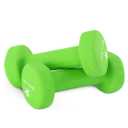 Yes4All Neoprene Coated Dumbbell Hand Weight Sets of 2 - Multiple Weight Options with 15 Colors, Anti-roll, Anti-Slip, Hexagon Shape