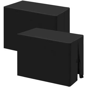 Fixwal Table cover 4FT Table Cover Fitted, Black Table Cover Protector for Folding Table, 48 x 24 Inch Fitted Tablecloth for 4 Foot Table