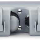 Broom Holder with 5 Holding Positions & 6 Hooks, Easy Wall Mount Storage for Organizing Garage or Closet (1 Count (Pack of 1))