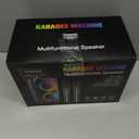 Karaoke Machine for Adults: Portable Bluetooth Speaker with 2 Wireless Karaoke Microphones with LED Lights Birthday Gifts for Party Family Home System Packages Support TWS/TF/USB/AUX