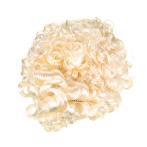 Cosplay Judge Wig for Men Lightweight Yellow Role Play Headwear for Court Costume Parties Halloween Events Durable Natural Looking Accessories
