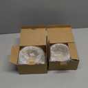 Bosmarlin Large Ceramic Coffee Mug Set of 2, Stoneware Jumbo Latte Mugs for Office and Home, 16 Oz, Dishwasher and Microwave Safe(Brown Grey, 2)