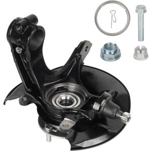 Front Right Steering Knuckle Wheel Bearing Hub Assembly for Honda Accord 2.4L 2013 2014 2015 2016 Coupe/Sedan, for Accord 2.0L 2014 2015 L4 Sedan, Passenger Side, LK018, 698-474
