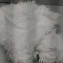 AOGU 36 Inch Faux Fur Christmas Tree Skirt White Plush Skirt for Merry Christmas Party Christmas Tree Decoration