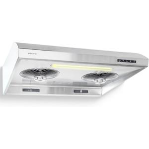 Pacific Range Hood, 900 CFM, 30 Inches, Stainless Steel, Auto Heat Cleaning, 3-way ducting options, PW2300HAS