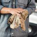 Tomorotec Recycled Multipurpose Industrial Wiping Cloths (50 lbs) Assorted Colors, Eco-Friendly Colored T-Shirt/Knit Cleaning Rags for Grease, Oil Removal & More