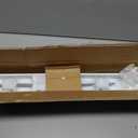 LazBlinds Cordless Faux Wood Blinds, 23" W x 36" H, White
