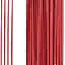 48" Inch Snow Stakes Driveway Markers Poles Snow Plow Stakes Fiberglass 5/16 Inch Diameter Red with 9.8" Reflective Tape Replacement for Driveway Mark Snow Plow Parking Lots 100pcs