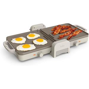 Ceramic Fold-n-Store Dual Temp Griddle
