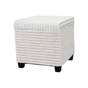 White Pouf Ottoman, fuzzy, stool Seating, 18in x18in x17.5in
Dual-layer support poofy pouf with soft chunk-foam top & firm foam base. Ideal floor foot stool & seating for living room