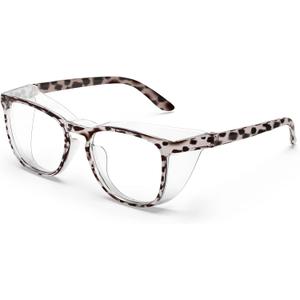 MORK&SUKY Safety Glasses, Stylish Goggles With No Fog Lense, Alternatives To Regular Protective Eyewear For Lab and Nursing.