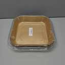 Air Fryer Paper Liners Square 100PCS  Non-Stick, Grease-Resistant, Food Grade Parchment Paper for Air Fryers, Ovens & Microwaves, Heat Resistant up to 450F