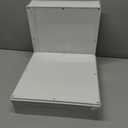 2 Pack 12" x 12" x 3" PVC Plastic Dustproof Waterproof Box IP65 Junction Boxes Project Junction Conduit Box for Electrical Enclosure