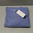 PRETTYGARDEN Womens Fall Long Sleeve Sweater Crew Neck Fuzzy Loose Fit Chunky Knit Oversized Pullover Sweaters Going Out Tops (X-Large, Mist Blue)