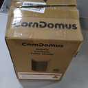 ComDomus Space Heaters for Indoor Use, 1500W Portable Electric Heater with Thermostat, 70° Oscillation, 5 Modes, 12H Timer, White Small Room Heater for Office Bedroom Desk