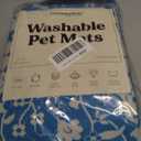 Lovewag Pets Washable Dog Pee Pads, 36" x 48", Waterproof, Non-Slip, Super Absorbent, Reusable Machine-Washable, 2-Pack (Teal Paradise)