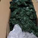 PRE-LIT CHRISTMAS TREE ARTIFICIAL XMAS DECOR W/8 LIGHTING