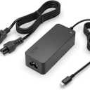 Charger Fit for Lenovo ThinkPad X1, X1 Yoga, X1 Carbon, X1 Tablet Laptop Power Adapter Supply Cord, (Safety Certified by UL), USB C Power Connector, 65W, 45W