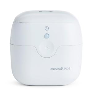 Munchkin Portable UV-C Cleaner for Pacifiers, Teethers and More, White